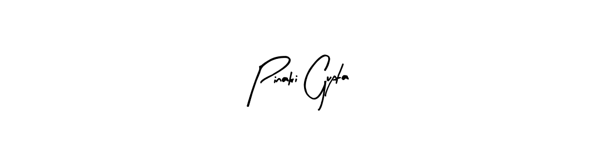Similarly Arty Signature is the best handwritten signature design. Signature creator online .You can use it as an online autograph creator for name Pinaki Gupta. Pinaki Gupta signature style 8 images and pictures png