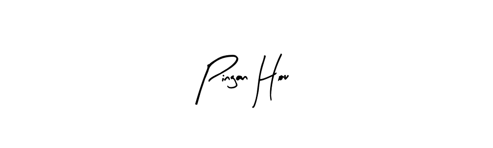 Similarly Arty Signature is the best handwritten signature design. Signature creator online .You can use it as an online autograph creator for name Pingan Hou. Pingan Hou signature style 8 images and pictures png