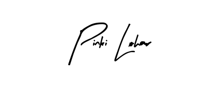The Arty Signature lettering style adds unique flourish to name Pinki Lohar. Stand out with a custom digital autograph made in seconds. Pinki Lohar signature style 8 images and pictures png
