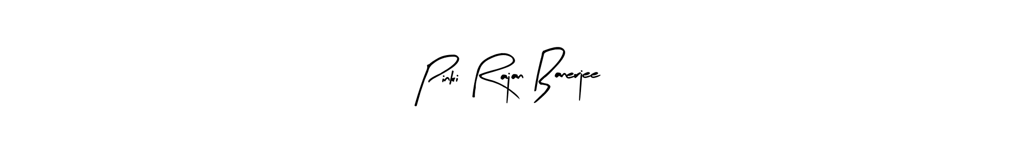 You should practise on your own different ways (Arty Signature) to write your name (Pinki Rajan Banerjee) in signature. don't let someone else do it for you. Pinki Rajan Banerjee signature style 8 images and pictures png