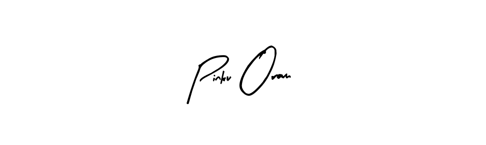 Pinku Oram stylish signature style. Best Handwritten Sign (Arty Signature) for my name. Handwritten Signature Collection Ideas for my name Pinku Oram. Pinku Oram signature style 8 images and pictures png