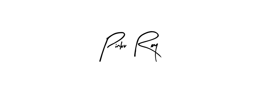 How to make Pinku Roy name signature. Use Arty Signature style for creating short signs online. This is the latest handwritten sign. Pinku Roy signature style 8 images and pictures png