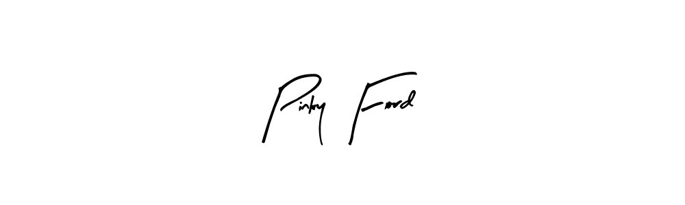 Arty Signature is a professional signature style that is perfect for those who want to add a touch of class to their signature. It is also a great choice for those who want to make their signature more unique. Get Pinky Ford name to fancy signature for free. Pinky Ford signature style 8 images and pictures png