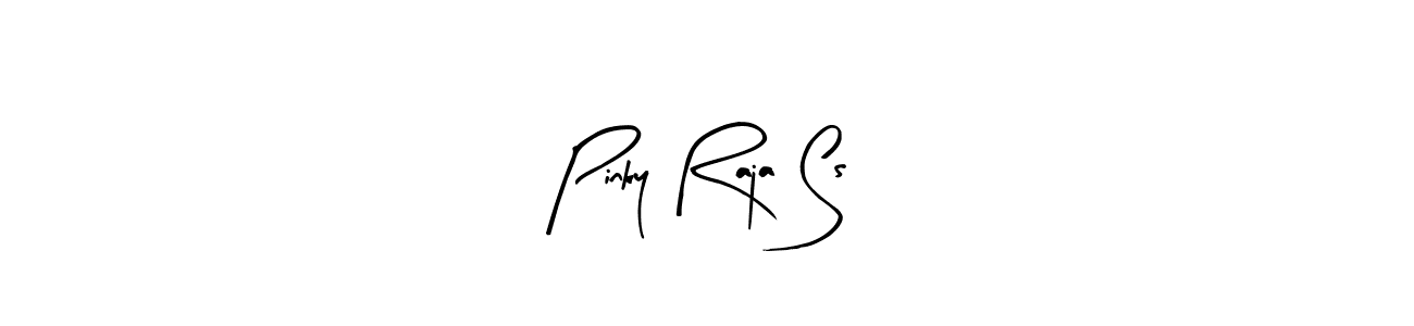 Create a beautiful signature design for name Pinky Raja Ss. With this signature (Arty Signature) fonts, you can make a handwritten signature for free. Pinky Raja Ss signature style 8 images and pictures png