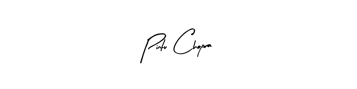 Once you've used our free online signature maker to create your best signature Arty Signature style, it's time to enjoy all of the benefits that Pintu Chopra name signing documents. Pintu Chopra signature style 8 images and pictures png