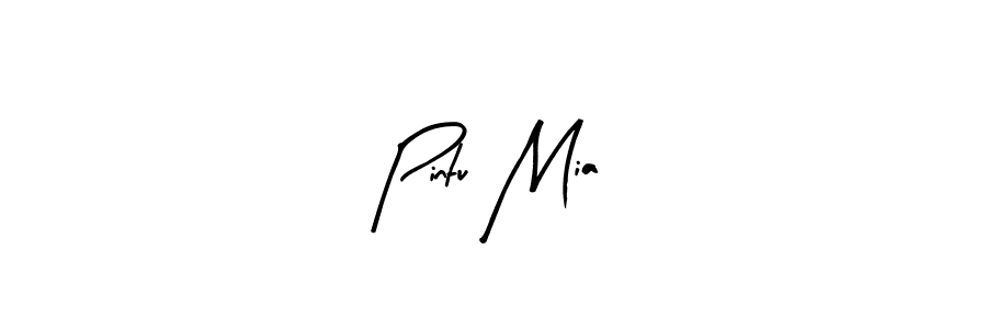Also we have Pintu Mia name is the best signature style. Create professional handwritten signature collection using Arty Signature autograph style. Pintu Mia signature style 8 images and pictures png