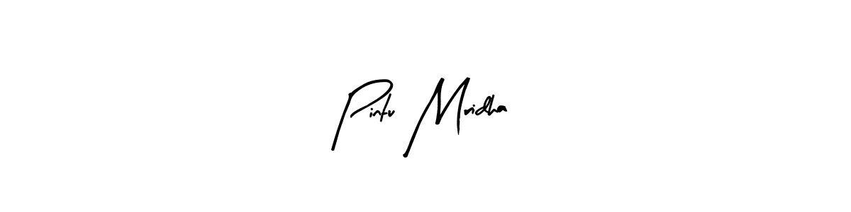 How to make Pintu Mridha signature? Arty Signature is a professional autograph style. Create handwritten signature for Pintu Mridha name. Pintu Mridha signature style 8 images and pictures png