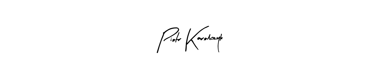 You can use this online signature creator to create a handwritten signature for the name Piotr Karolczyk. This is the best online autograph maker. Piotr Karolczyk signature style 8 images and pictures png