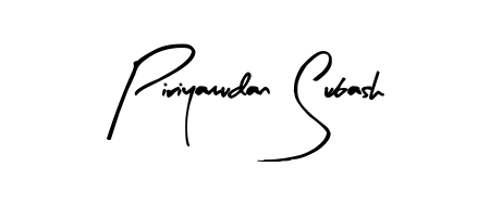 If you are searching for the best signature style for your name Piriyamudan Subash, here we have designed multiple signature styles using Arty Signature. Piriyamudan Subash signature style 8 images and pictures png
