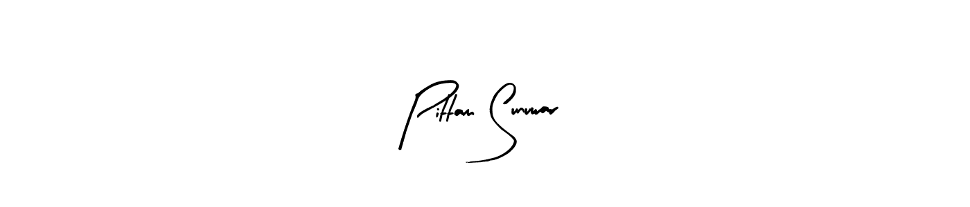 You can use this online signature creator to create a handwritten signature for the name Pittam Sunuwar. This is the best online autograph maker. Pittam Sunuwar signature style 8 images and pictures png