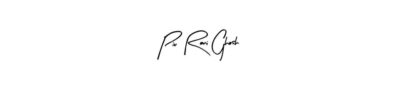 Once you've used our free online signature maker to create your best signature Arty Signature style, it's time to enjoy all of the benefits that Piu Rani Ghosh name signing documents. Piu Rani Ghosh signature style 8 images and pictures png