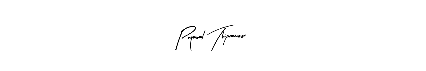 Also we have Piyawat Thipramoon name is the best signature style. Create professional handwritten signature collection using Arty Signature autograph style. Piyawat Thipramoon signature style 8 images and pictures png