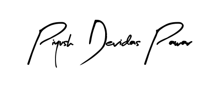 Try this chic Piyush Devidas Pawar handwritten sign style. Using Arty Signature font elements, it gives your name a sleek, memorable identity. Piyush Devidas Pawar signature style 8 images and pictures png