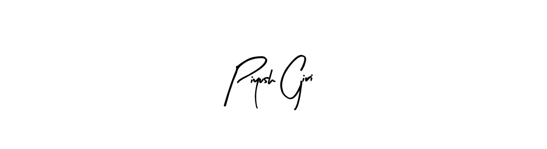 Once you've used our free online signature maker to create your best signature Arty Signature style, it's time to enjoy all of the benefits that Piyush Giri name signing documents. Piyush Giri signature style 8 images and pictures png