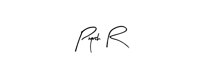 if you are searching for the best signature style for your name Piyush R. so please give up your signature search. here we have designed multiple signature styles  using Arty Signature. Piyush R signature style 8 images and pictures png