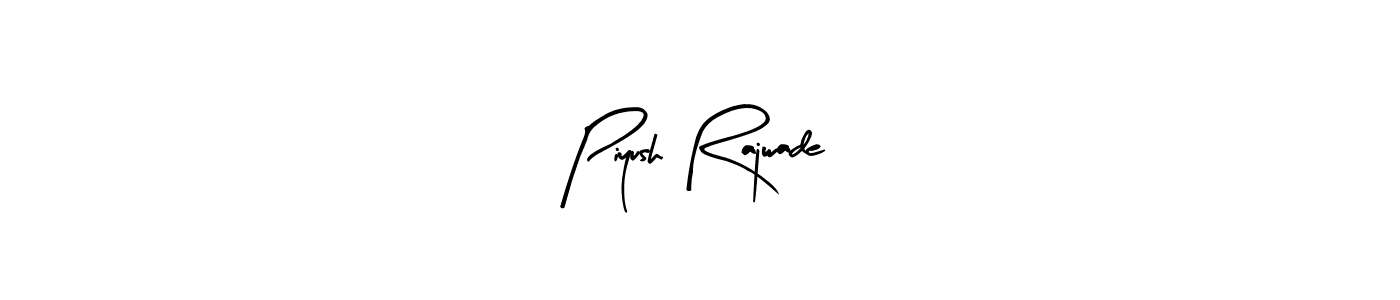Make a short Piyush Rajwade signature style. Manage your documents anywhere anytime using Arty Signature. Create and add eSignatures, submit forms, share and send files easily. Piyush Rajwade signature style 8 images and pictures png