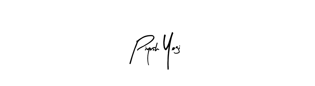 Make a beautiful signature design for name Piyush Yogi. Use this online signature maker to create a handwritten signature for free. Piyush Yogi signature style 8 images and pictures png