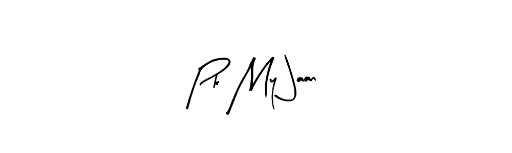 Also we have Pk My Jaan name is the best signature style. Create professional handwritten signature collection using Arty Signature autograph style. Pk My Jaan signature style 8 images and pictures png