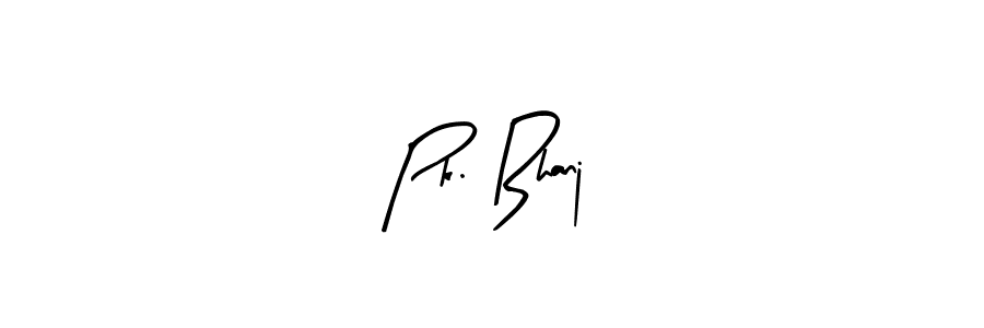 How to make Pk. Bhanj name signature. Use Arty Signature style for creating short signs online. This is the latest handwritten sign. Pk. Bhanj signature style 8 images and pictures png