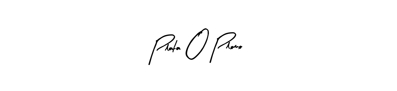 Once you've used our free online signature maker to create your best signature Arty Signature style, it's time to enjoy all of the benefits that Plata O Plomo name signing documents. Plata O Plomo signature style 8 images and pictures png