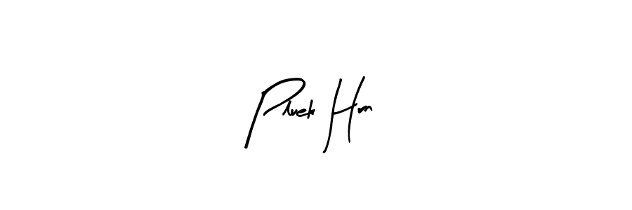 The best way (Arty Signature) to make a short signature is to pick only two or three words in your name. The name Pluek Hrn include a total of six letters. For converting this name. Pluek Hrn signature style 8 images and pictures png