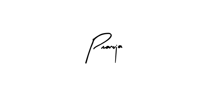 The best way (Arty Signature) to make a short signature is to pick only two or three words in your name. The name Pmanuja include a total of six letters. For converting this name. Pmanuja signature style 8 images and pictures png
