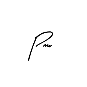The best way (Arty Signature) to make a short signature is to pick only two or three words in your name. The name Pmw include a total of six letters. For converting this name. Pmw signature style 8 images and pictures png