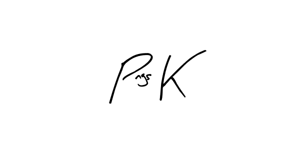 Make a beautiful signature design for name Pngs K. With this signature (Arty Signature) style, you can create a handwritten signature for free. Pngs K signature style 8 images and pictures png