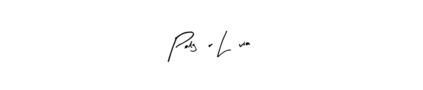 Create a beautiful signature design for name Polgár Lívia. With this signature (Arty Signature) fonts, you can make a handwritten signature for free. Polgár Lívia signature style 8 images and pictures png