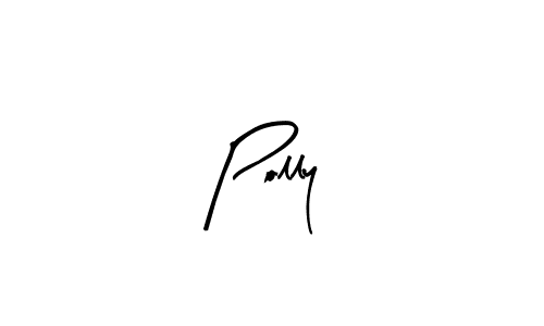 You should practise on your own different ways (Arty Signature) to write your name (Polly) in signature. don't let someone else do it for you. Polly signature style 8 images and pictures png