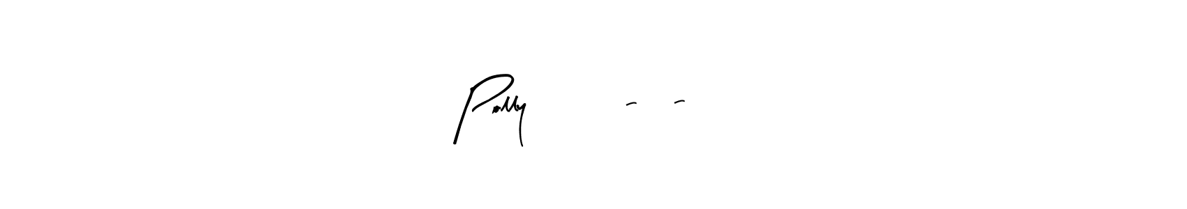 Arty Signature is a professional signature style that is perfect for those who want to add a touch of class to their signature. It is also a great choice for those who want to make their signature more unique. Get Polly      7-9-24 name to fancy signature for free. Polly      7-9-24 signature style 8 images and pictures png