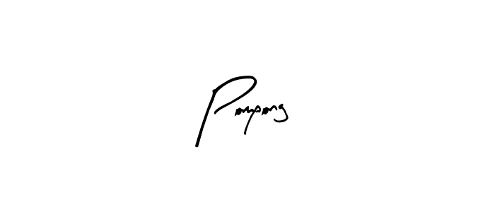 Also we have Pompong name is the best signature style. Create professional handwritten signature collection using Arty Signature autograph style. Pompong signature style 8 images and pictures png