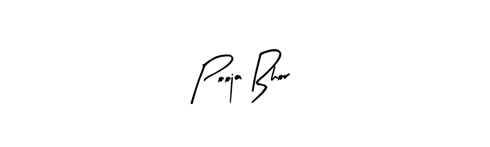 Create a beautiful signature design for name Pooja Bhor. With this signature (Arty Signature) fonts, you can make a handwritten signature for free. Pooja Bhor signature style 8 images and pictures png