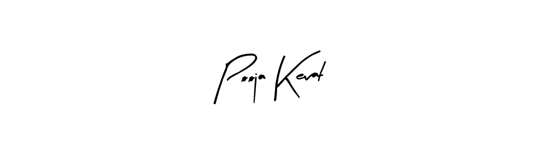 Arty Signature is a professional signature style that is perfect for those who want to add a touch of class to their signature. It is also a great choice for those who want to make their signature more unique. Get Pooja Kevat name to fancy signature for free. Pooja Kevat signature style 8 images and pictures png