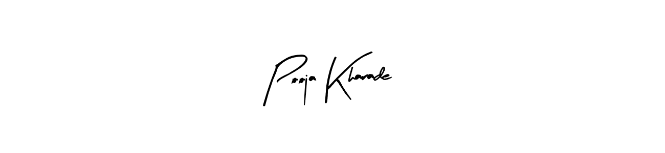 You should practise on your own different ways (Arty Signature) to write your name (Pooja Kharade) in signature. don't let someone else do it for you. Pooja Kharade signature style 8 images and pictures png