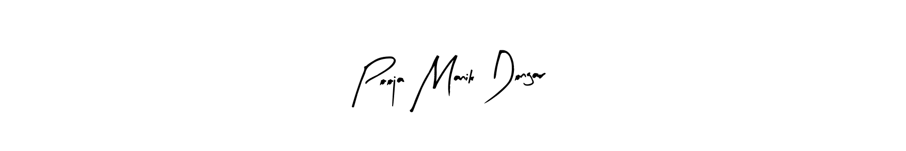 Pooja Manik Dongar stylish signature style. Best Handwritten Sign (Arty Signature) for my name. Handwritten Signature Collection Ideas for my name Pooja Manik Dongar. Pooja Manik Dongar signature style 8 images and pictures png