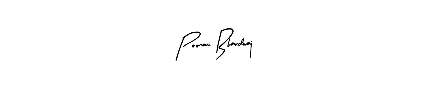 Design your own signature with our free online signature maker. With this signature software, you can create a handwritten (Arty Signature) signature for name Poonam Bhardwaj. Poonam Bhardwaj signature style 8 images and pictures png