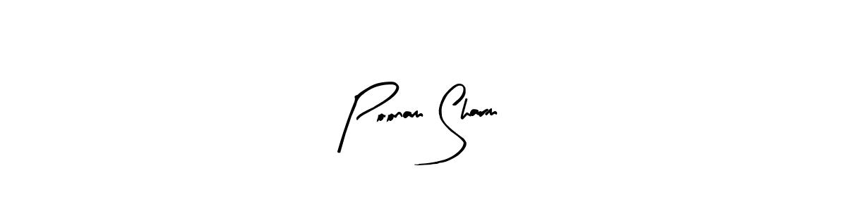 Similarly Arty Signature is the best handwritten signature design. Signature creator online .You can use it as an online autograph creator for name Poonam Sharm. Poonam Sharm signature style 8 images and pictures png