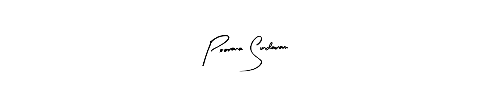 Use a signature maker to create a handwritten signature online. With this signature software, you can design (Arty Signature) your own signature for name Poorana Sundaram. Poorana Sundaram signature style 8 images and pictures png