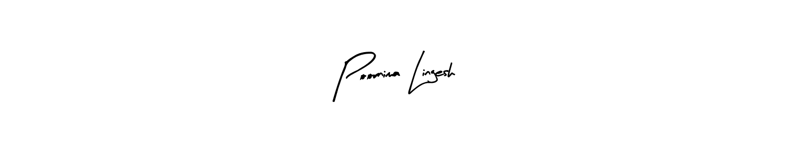 Once you've used our free online signature maker to create your best signature Arty Signature style, it's time to enjoy all of the benefits that Poornima Lingesh name signing documents. Poornima Lingesh signature style 8 images and pictures png