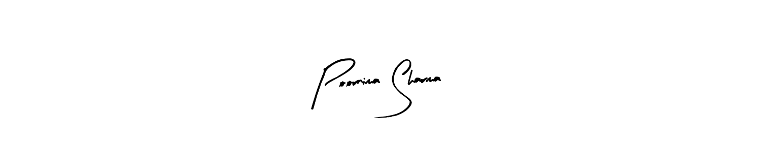Also we have Poornima Sharma name is the best signature style. Create professional handwritten signature collection using Arty Signature autograph style. Poornima Sharma signature style 8 images and pictures png