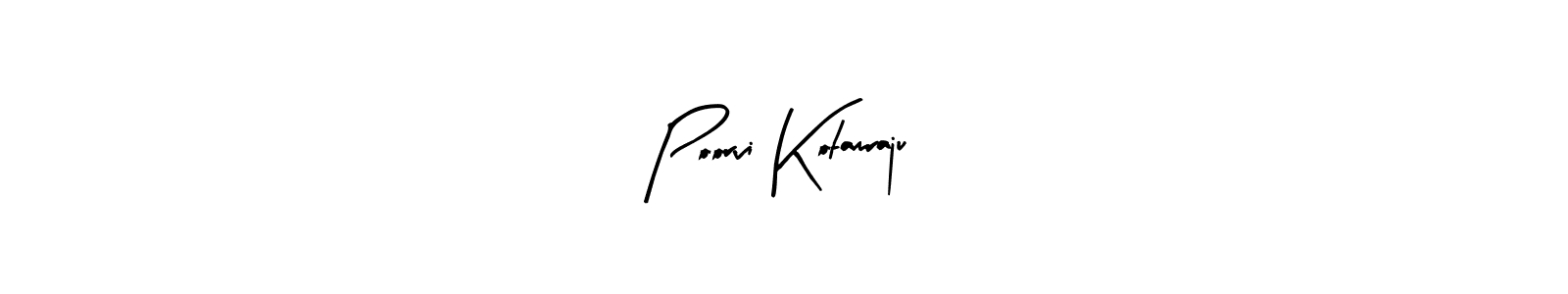 Here are the top 10 professional signature styles for the name Poorvi Kotamraju. These are the best autograph styles you can use for your name. Poorvi Kotamraju signature style 8 images and pictures png