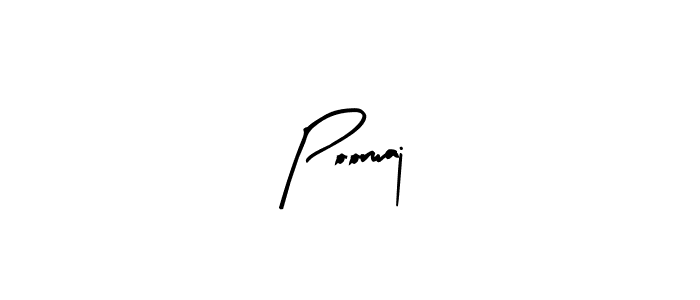 Here are the top 10 professional signature styles for the name Poorwaj. These are the best autograph styles you can use for your name. Poorwaj signature style 8 images and pictures png