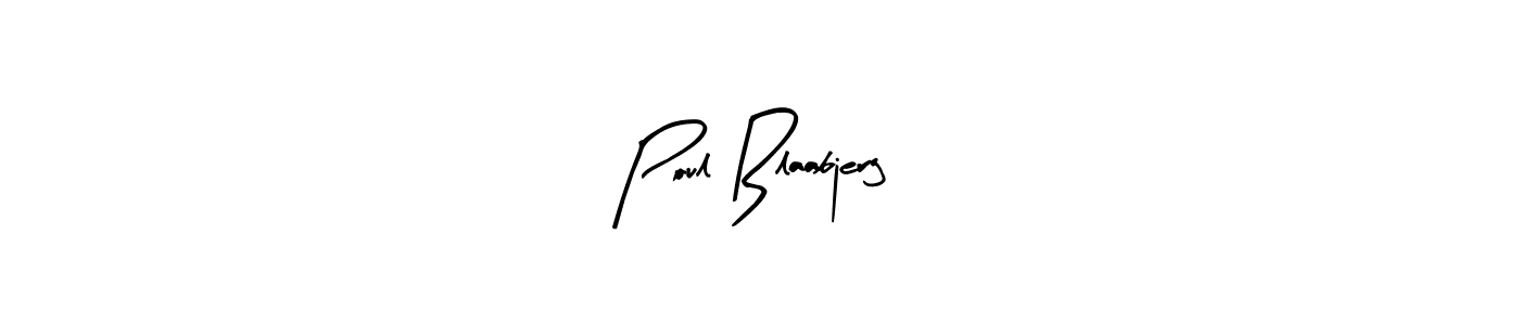 Make a beautiful signature design for name Poul Blaabjerg. Use this online signature maker to create a handwritten signature for free. Poul Blaabjerg signature style 8 images and pictures png