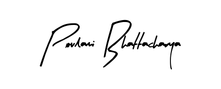 You should practise on your own different ways (Arty Signature) to write your name (Poulami Bhattacharya) in signature. Don't let someone else do it for you. Poulami Bhattacharya signature style 8 images and pictures png