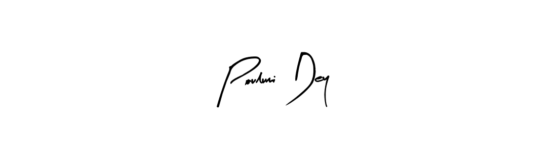 Design your own signature with our free online signature maker. With this signature software, you can create a handwritten (Arty Signature) signature for name Poulumi Dey. Poulumi Dey signature style 8 images and pictures png