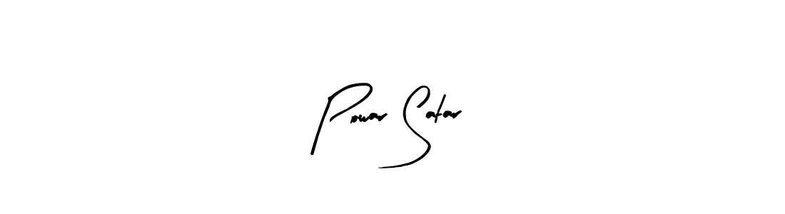 Use a signature maker to create a handwritten signature online. With this signature software, you can design (Arty Signature) your own signature for name Powar Satar. Powar Satar signature style 8 images and pictures png