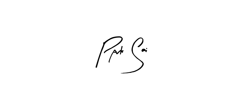 The best way (Arty Signature) to make a short signature is to pick only two or three words in your name. The name Ppvk Sai include a total of six letters. For converting this name. Ppvk Sai signature style 8 images and pictures png