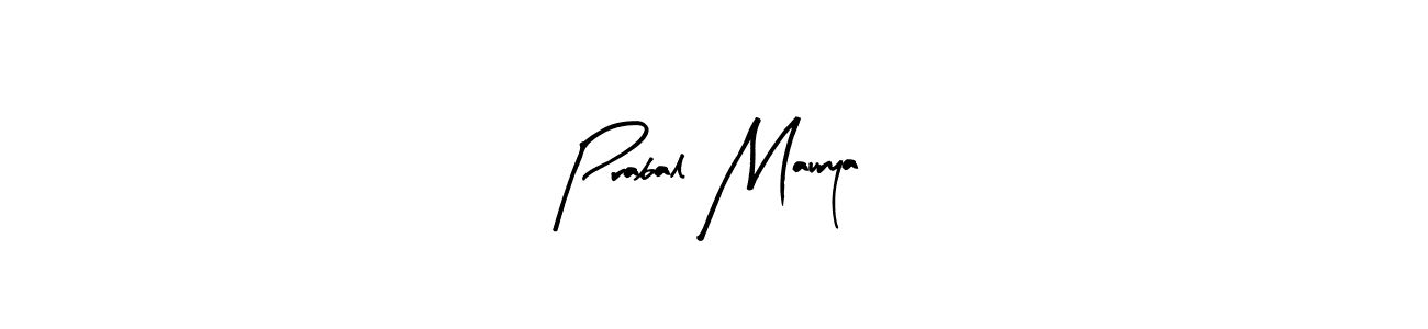 if you are searching for the best signature style for your name Prabal Maurya. so please give up your signature search. here we have designed multiple signature styles  using Arty Signature. Prabal Maurya signature style 8 images and pictures png