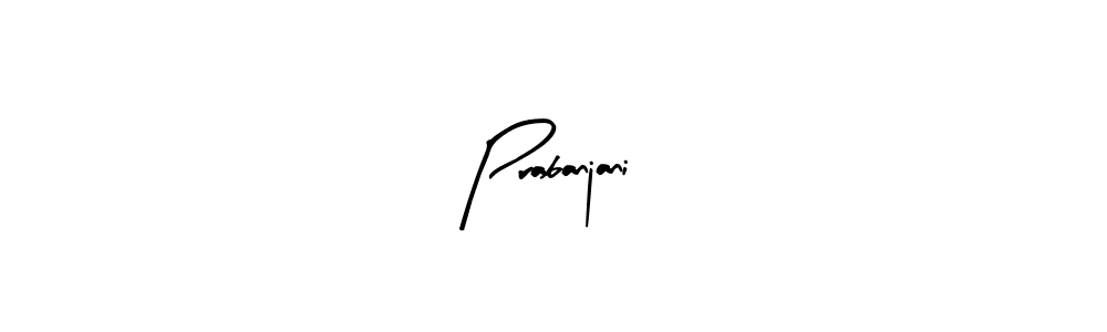 How to make Prabanjani name signature. Use Arty Signature style for creating short signs online. This is the latest handwritten sign. Prabanjani signature style 8 images and pictures png
